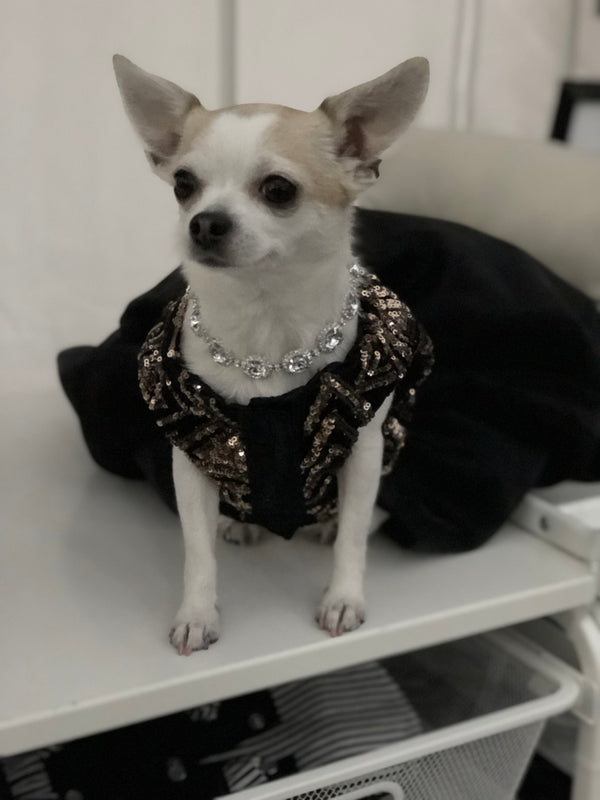 RS Couture - Midnight Rose Gold - Ruff Stitched