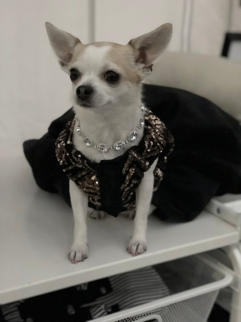 RS Couture - Midnight Rose Gold - Ruff Stitched