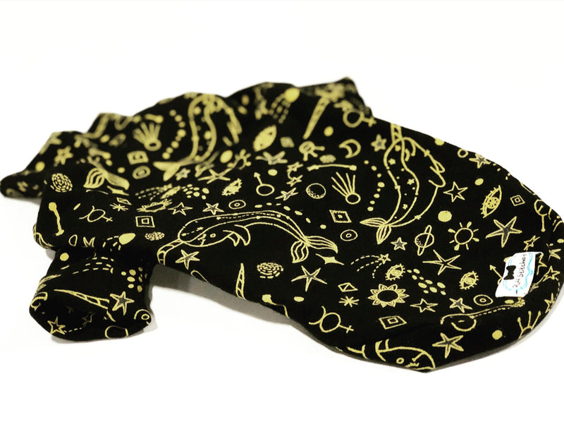 Black Narwhal T-shirt - Ruff Stitched